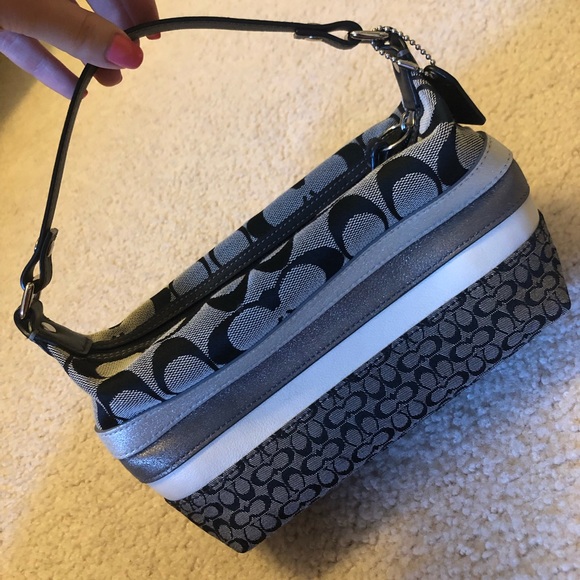 Small Black Coach Purse - Picture 2 of 3